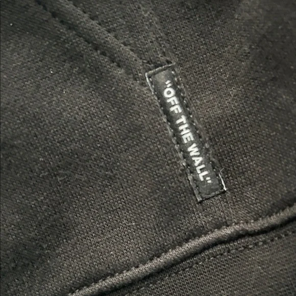 Vans Black Graphic Hoodie for Boys (unisex) - Picture 3 of 5